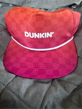 Dunkin' Women's Orange-Pink Surf Cap